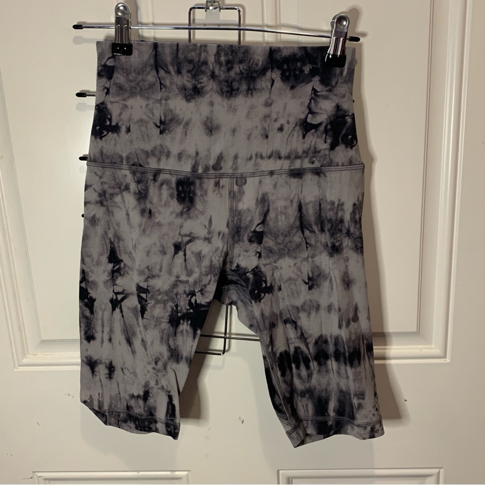 Lululemon Align High-Rise Short 6" Game Day Dark Chrome Black Multi Sz 6 $58.00